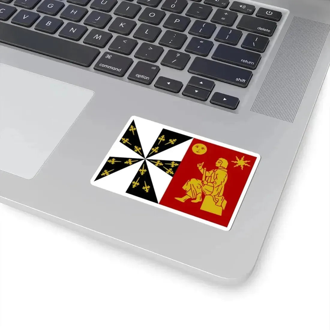 Herne vlag (Belgium) STICKER Vinyl Kiss-Cut Decal - The Sticker Space