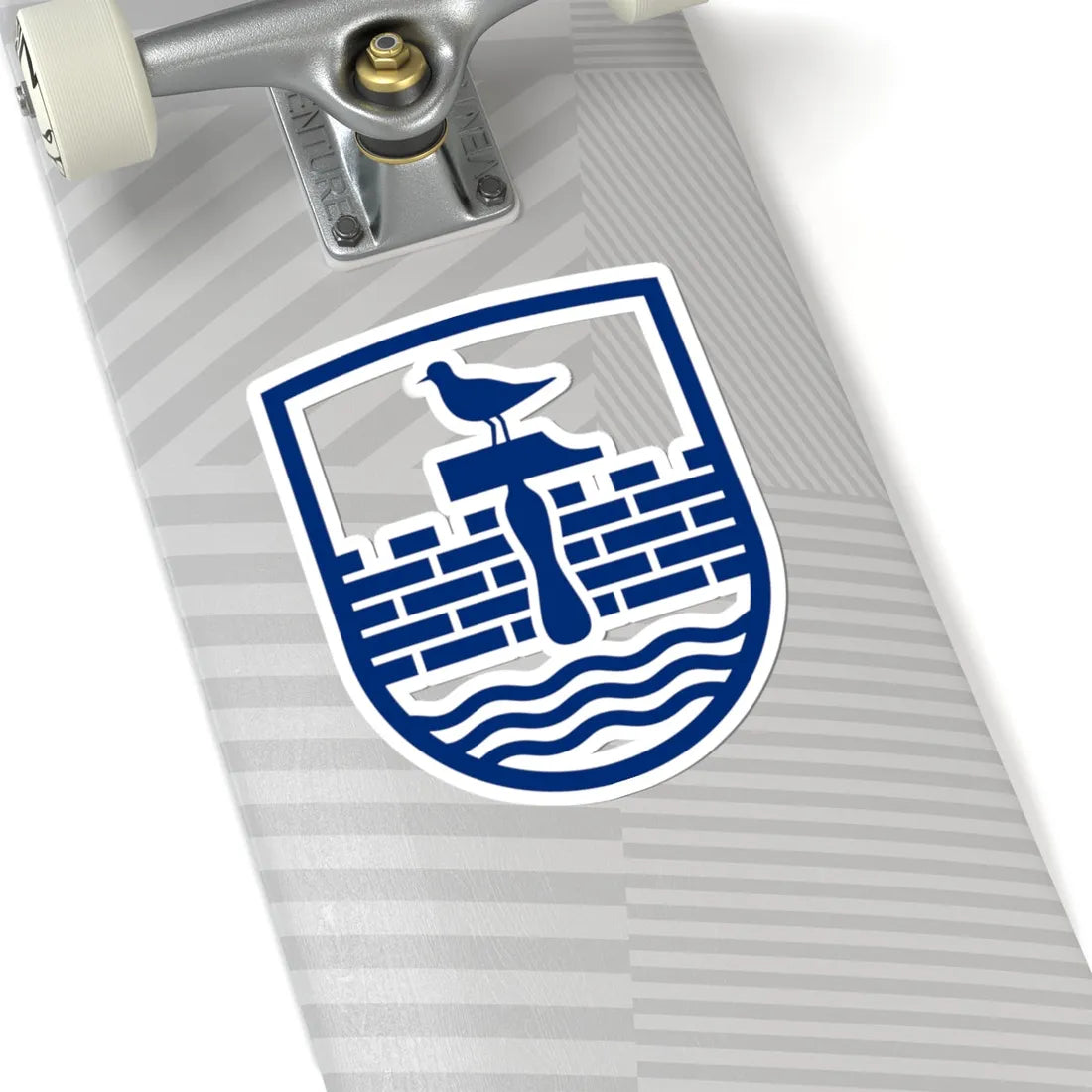 Herning Kommune byvåben (Denmark) (Coat of Arms) STICKER Vinyl Kiss-Cut Decal - The Sticker Space
