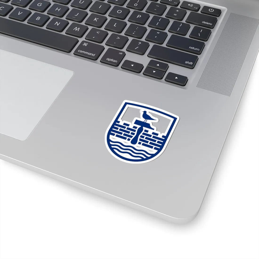 Herning Kommune byvåben (Denmark) (Coat of Arms) STICKER Vinyl Kiss-Cut Decal - The Sticker Space
