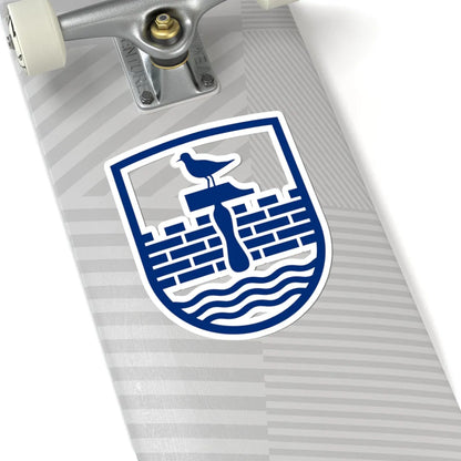 Herning Kommune byvåben (Denmark) (Coat of Arms) STICKER Vinyl Kiss-Cut Decal - The Sticker Space