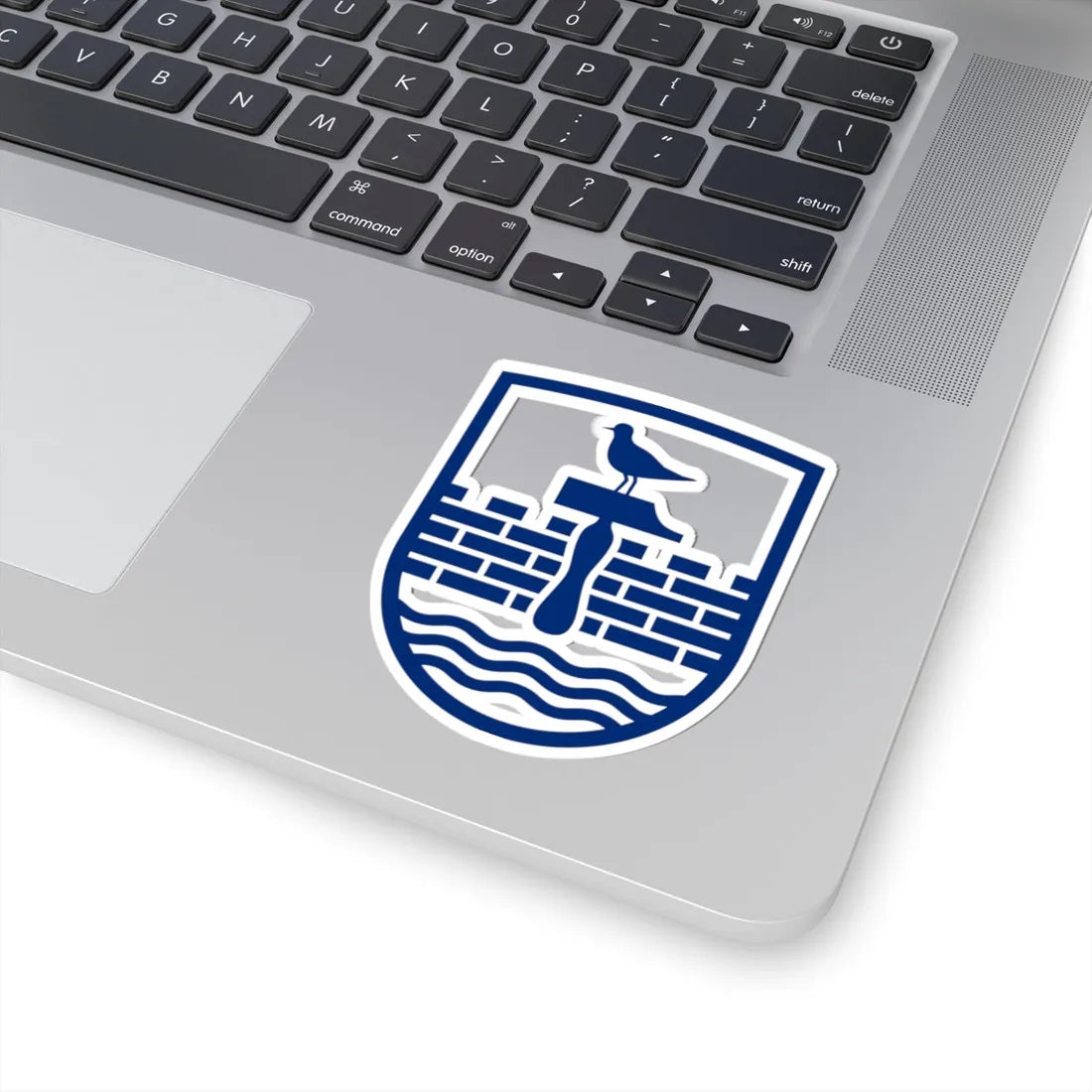 Herning Kommune byvåben (Denmark) (Coat of Arms) STICKER Vinyl Kiss-Cut Decal - The Sticker Space