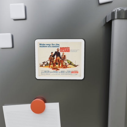 Hero's Island 1962 Movie Poster Die-Cut Magnet-The Sticker Space