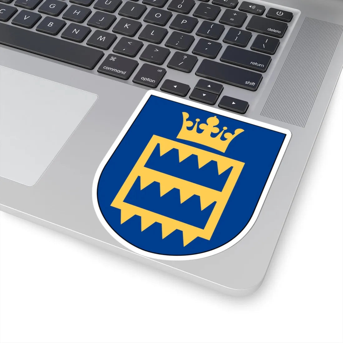 Herrestad landskommun vapen (Sweden) (Coat of Arms) STICKER Vinyl Kiss-Cut Decal - The Sticker Space