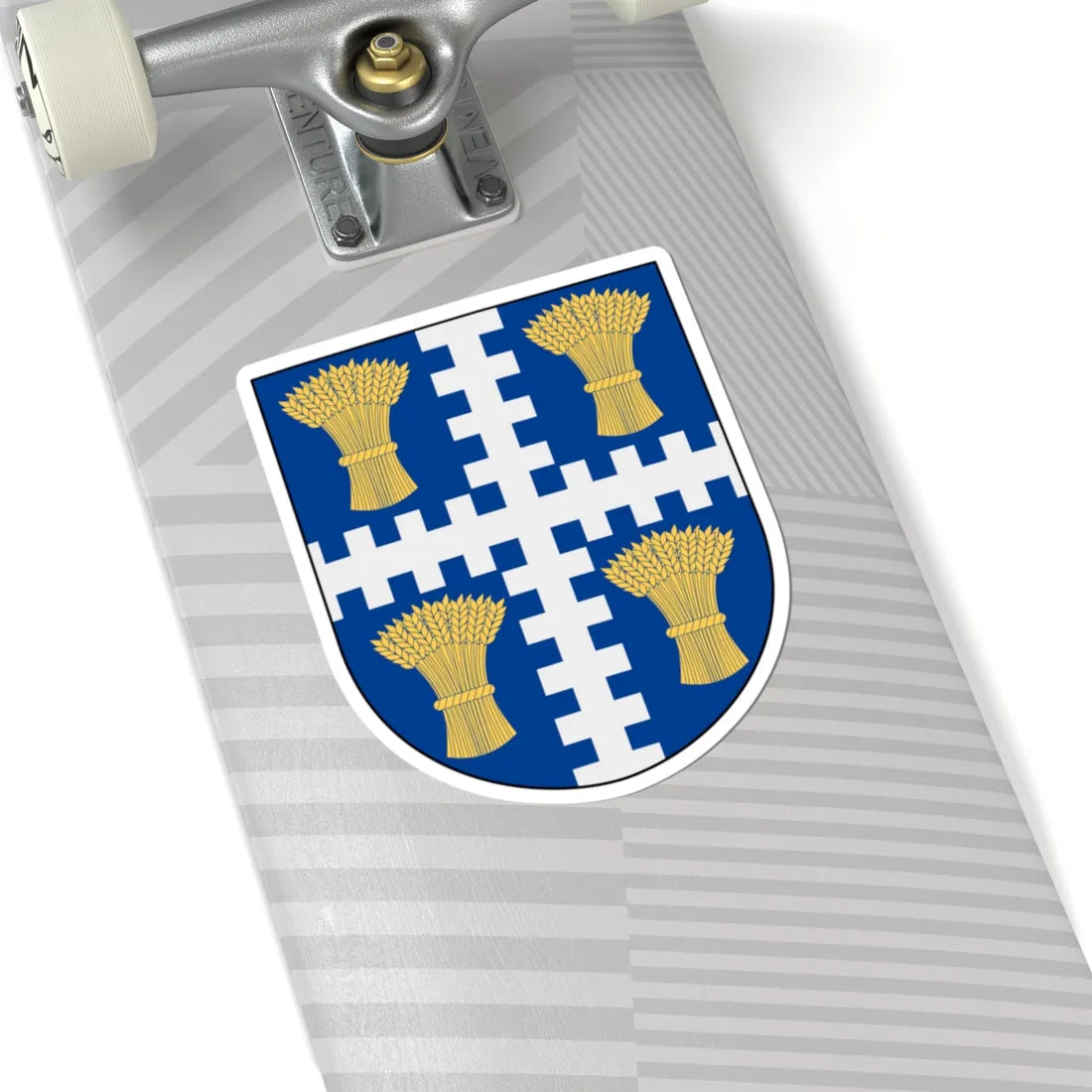 Herrljunga hembygdsförening vapen (Sweden) (Coat of Arms) STICKER Vinyl Kiss-Cut Decal - The Sticker Space