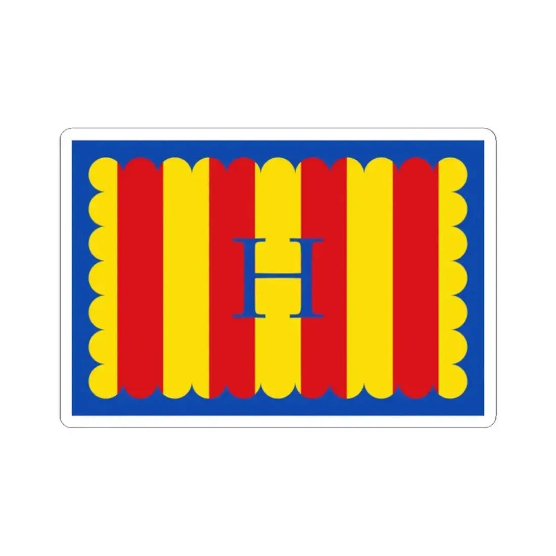 Herselt Belgium (Belgium) STICKER Vinyl Kiss-Cut Decal 2 Inch White - The Sticker Space