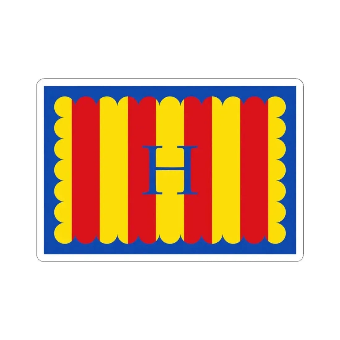 Herselt Belgium (Belgium) STICKER Vinyl Kiss-Cut Decal 4 Inch White - The Sticker Space