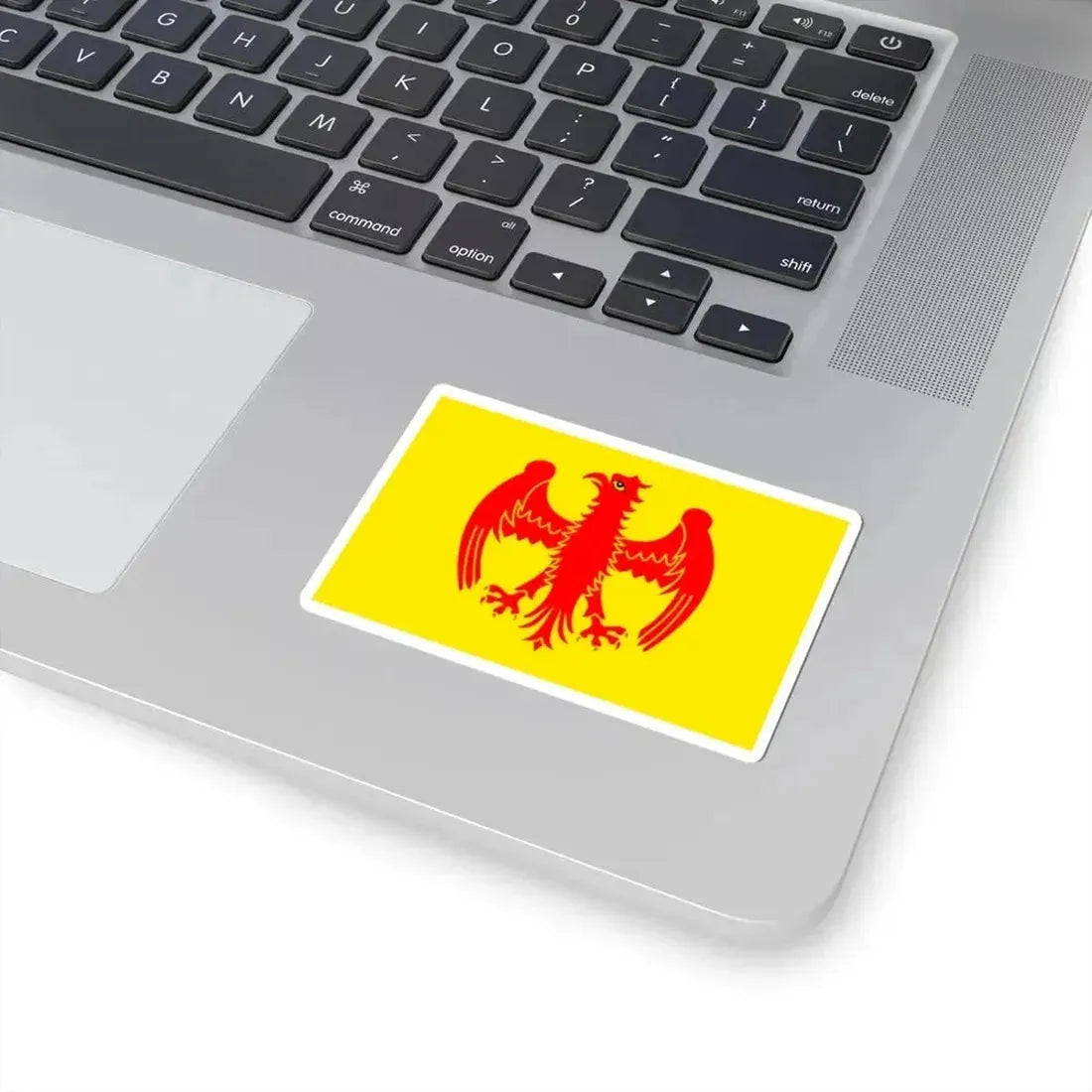 Herstappe vlag (Belgium) STICKER Vinyl Kiss-Cut Decal - The Sticker Space