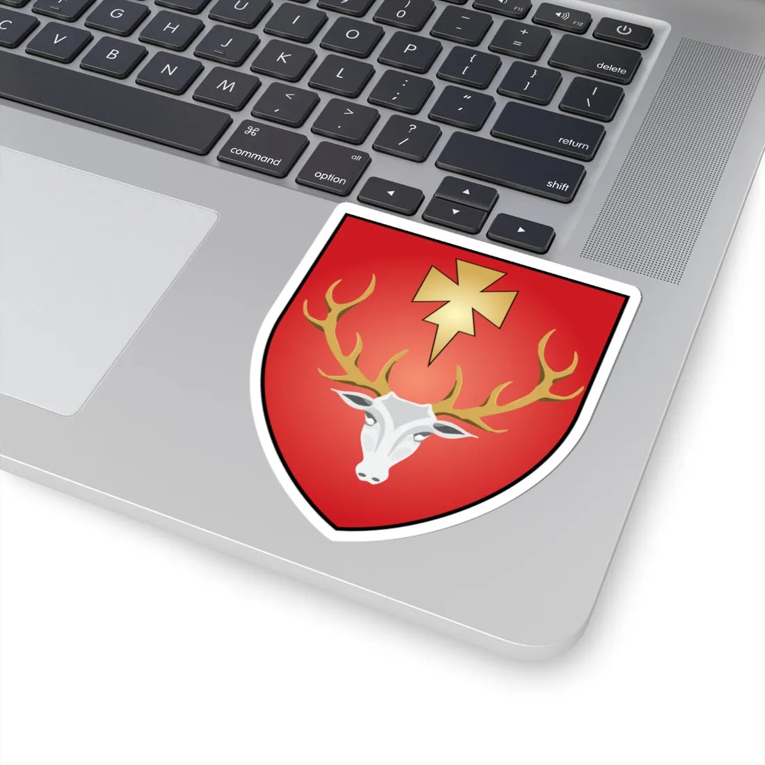 Hertford College Oxford Coat Of Arms (England) (Coat of Arms) STICKER Vinyl Kiss-Cut Decal - The Sticker Space