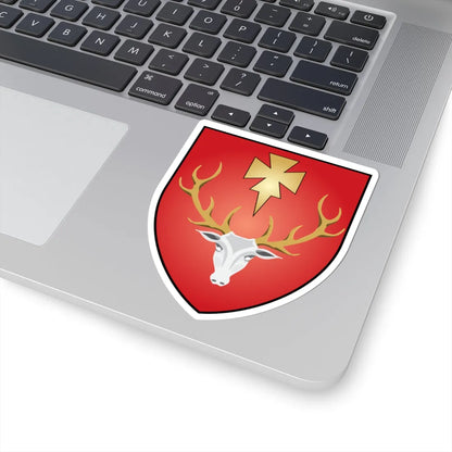 Hertford College Oxford Coat Of Arms (England) (Coat of Arms) STICKER Vinyl Kiss-Cut Decal - The Sticker Space