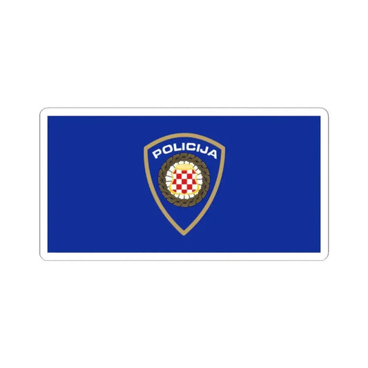 Herzeg-Bosnia Police (Bosnia and Herzegovina) STICKER Vinyl Kiss-Cut Decal 2 Inch White - The Sticker Space