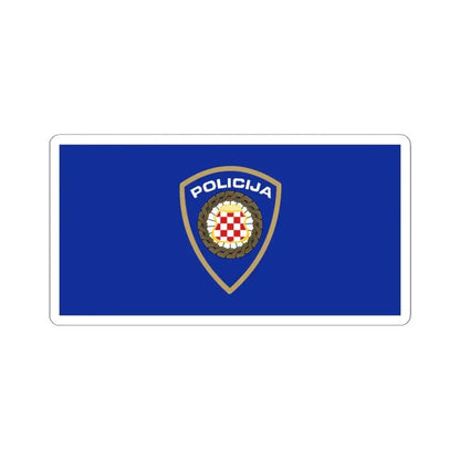 Herzeg-Bosnia Police (Bosnia and Herzegovina) STICKER Vinyl Kiss-Cut Decal 4 Inch White - The Sticker Space