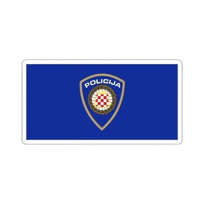 Herzeg-Bosnia Police (Bosnia and Herzegovina) STICKER Vinyl Kiss-Cut Decal 6 Inch White - The Sticker Space