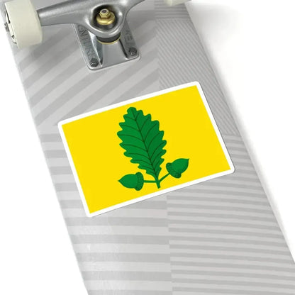 Heusden-Zolder vlag (Belgium) STICKER Vinyl Kiss-Cut Decal - The Sticker Space