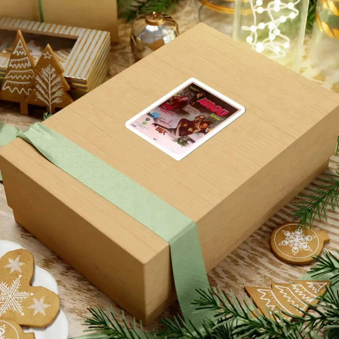 HEX 1980 Movie Poster - STICKER Vinyl Kiss-Cut Decal - The Sticker Space