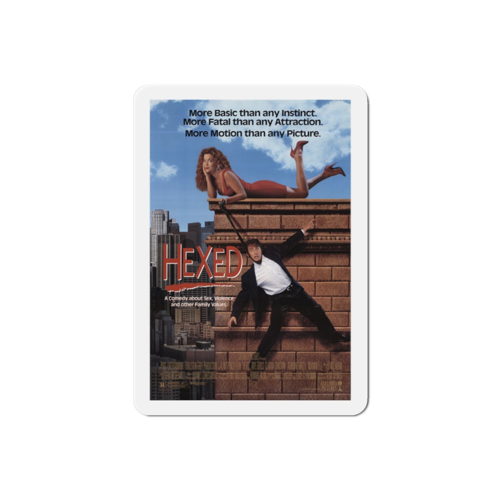 Hexed 1993 Movie Poster Die-Cut Magnet-2" x 2"-The Sticker Space