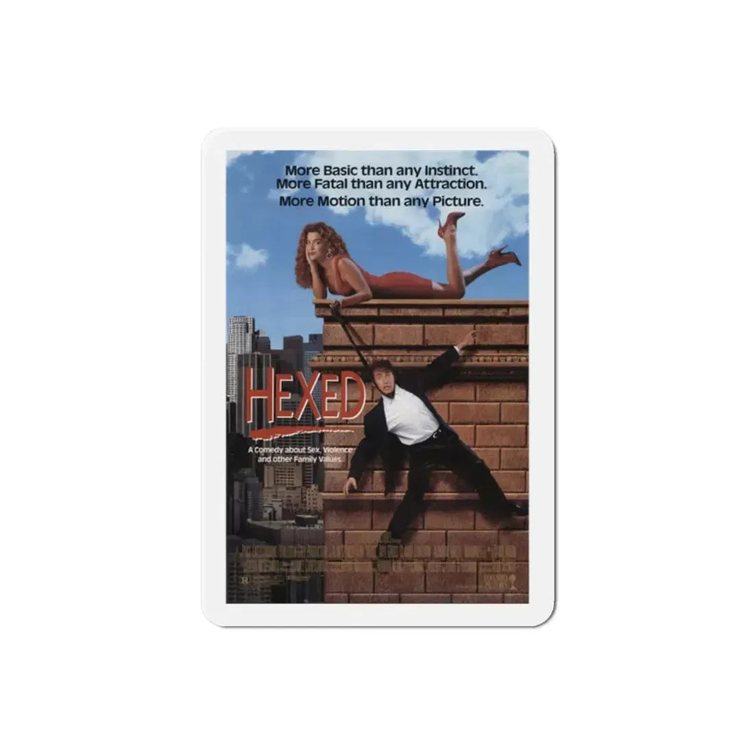 Hexed 1993 Movie Poster Refrigerator Magnet - The Sticker Space