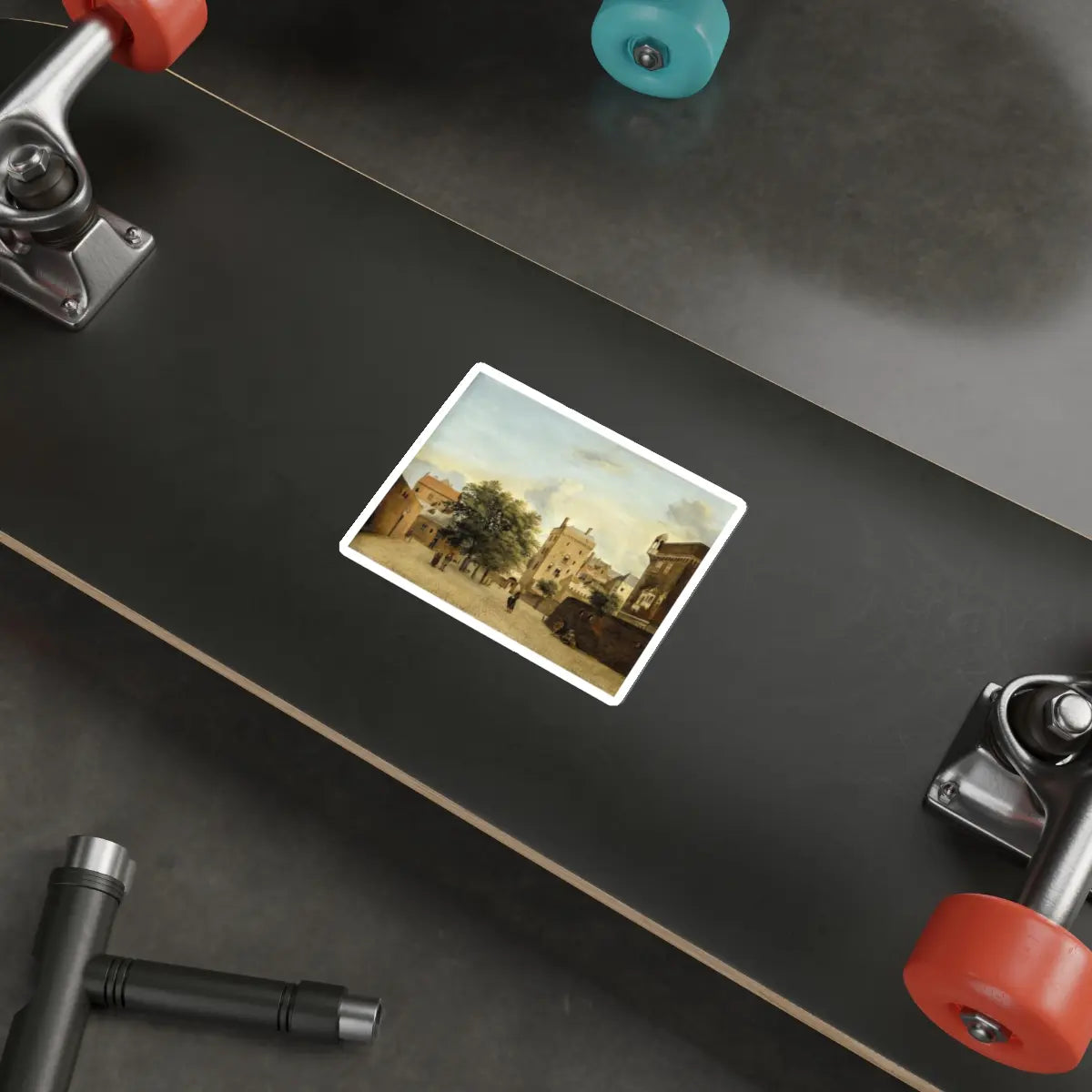 SKU:27538385984256774490 Sticker types:White Shape:Die-Cut Sizes:4" × 4"