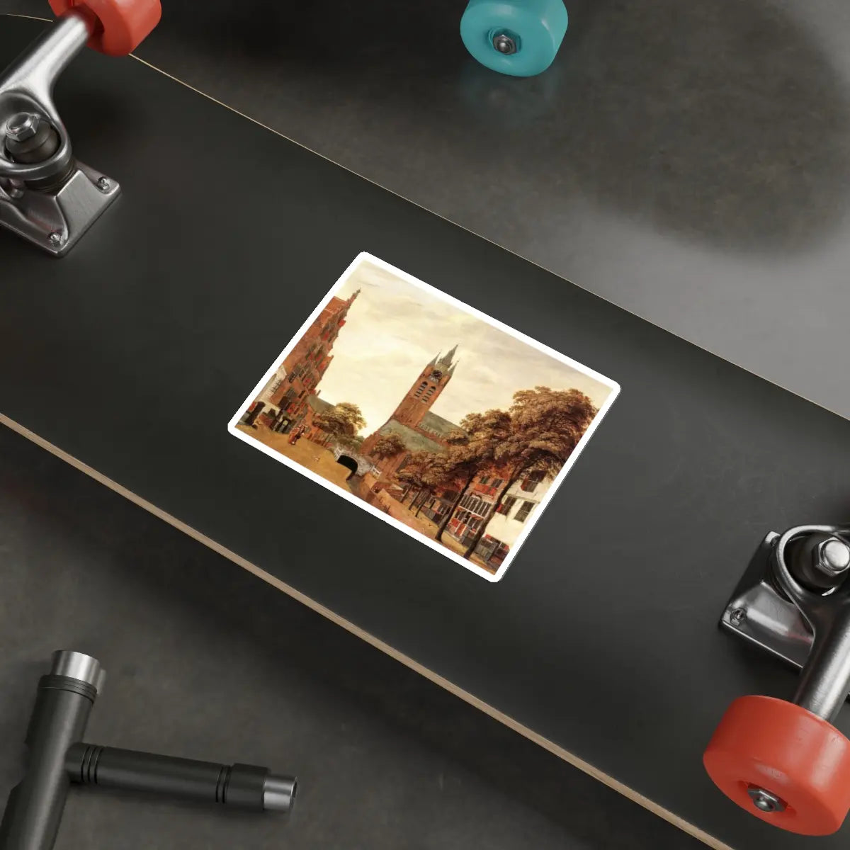 SKU:30361834481432691311 Sticker types:White Shape:Die-Cut Sizes:5" × 5"
