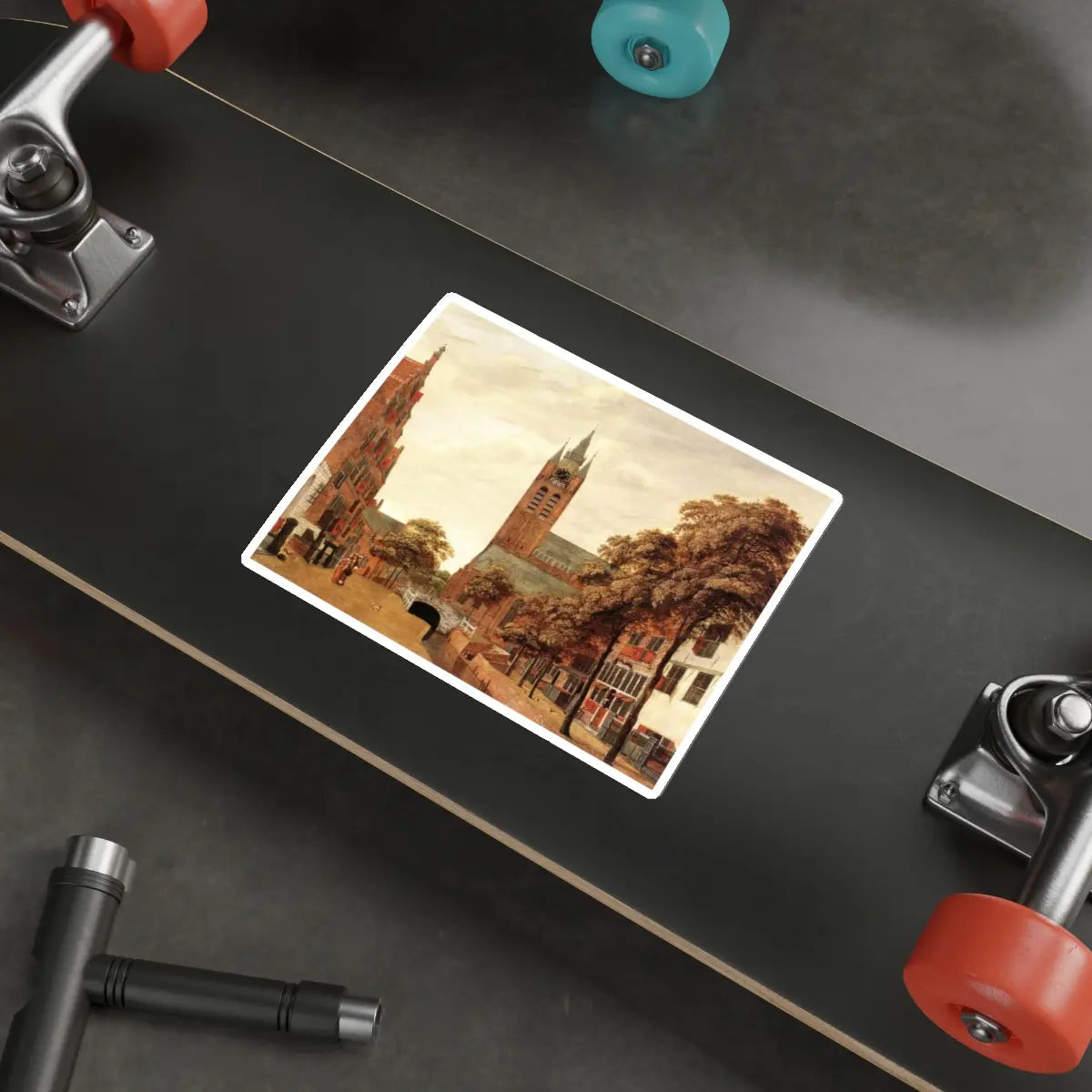 SKU:32692324074080408128 Sticker types:White Shape:Die-Cut Sizes:6" × 6"