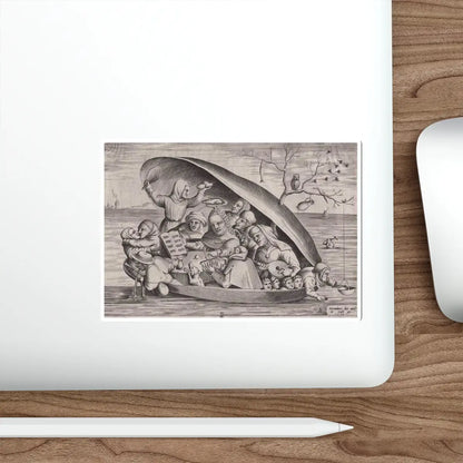 SKU:11402940589438391326 Sticker types:White Shape:Die-Cut Sizes:5" × 5"