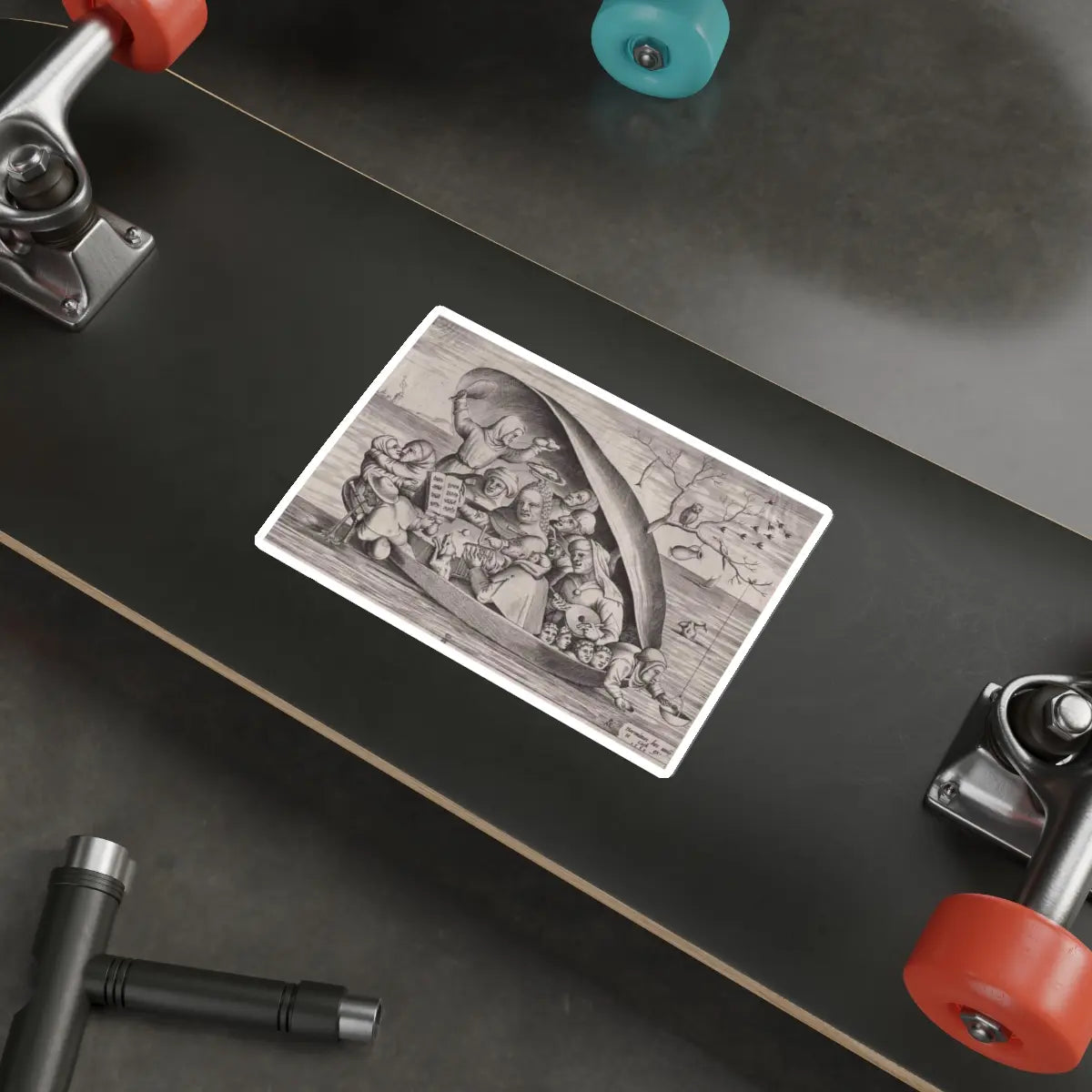 SKU:32197260238451952587 Sticker types:White Shape:Die-Cut Sizes:6" × 6"