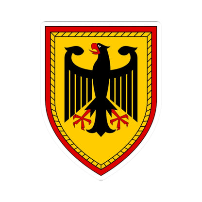 HFüKdo V1 (Germany) (Coat of Arms) STICKER Vinyl Kiss-Cut Decal 2 Inch White - The Sticker Space
