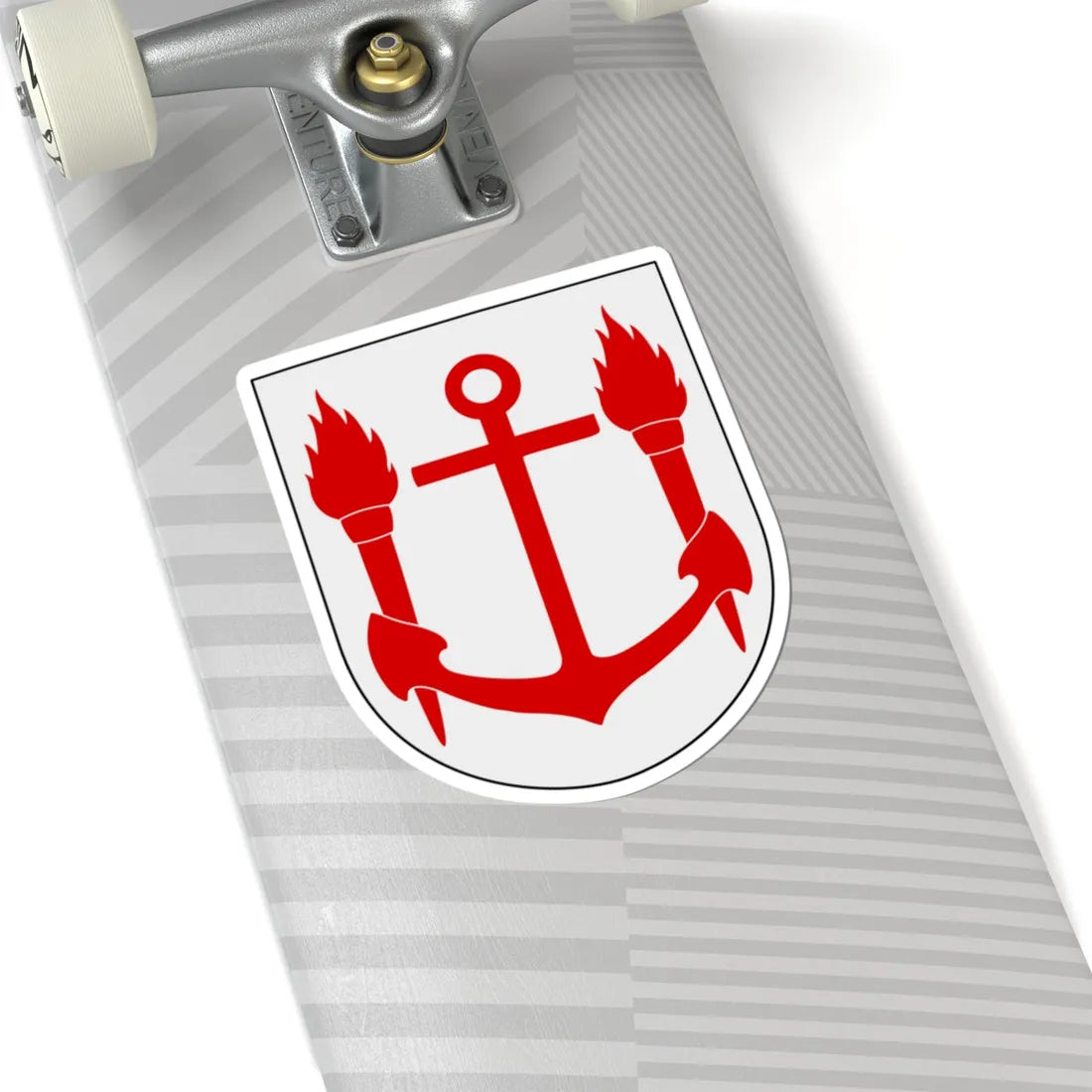 Höganäs stad vapen (Sweden) (Coat of Arms) STICKER Vinyl Kiss-Cut Decal - The Sticker Space