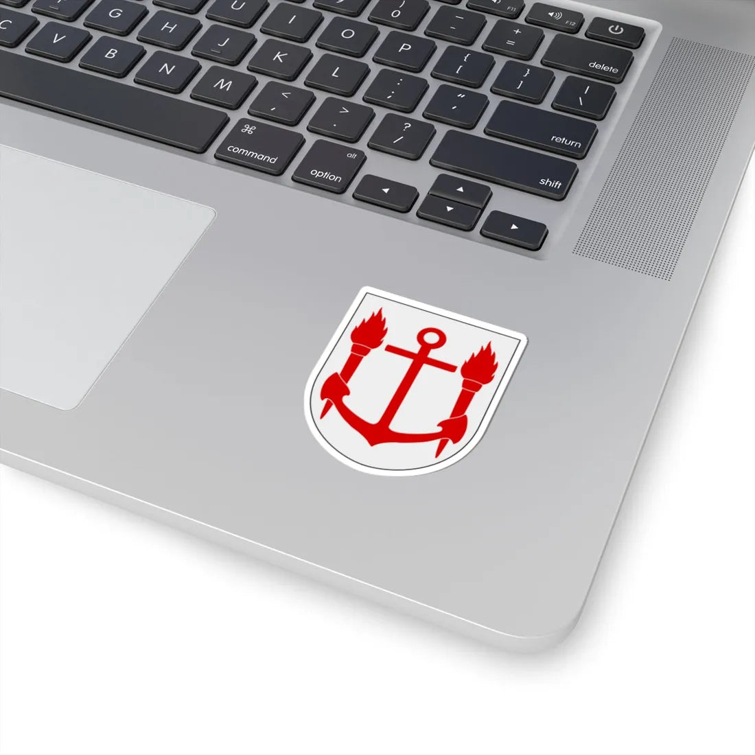 Höganäs stad vapen (Sweden) (Coat of Arms) STICKER Vinyl Kiss-Cut Decal - The Sticker Space