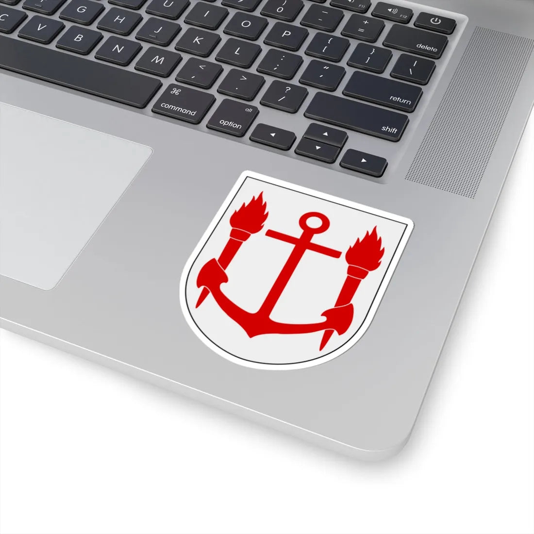 Höganäs stad vapen (Sweden) (Coat of Arms) STICKER Vinyl Kiss-Cut Decal - The Sticker Space