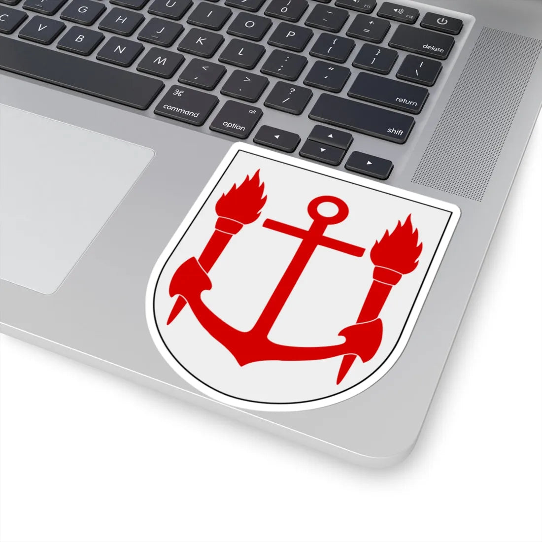 Höganäs stad vapen (Sweden) (Coat of Arms) STICKER Vinyl Kiss-Cut Decal - The Sticker Space