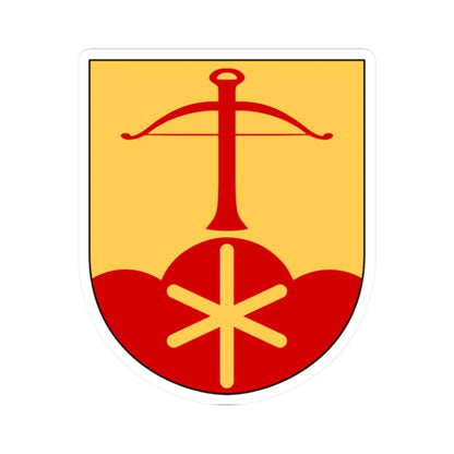 Högby församling vapen (Sweden) (Coat of Arms) STICKER Vinyl Kiss-Cut Decal 2 Inch White - The Sticker Space
