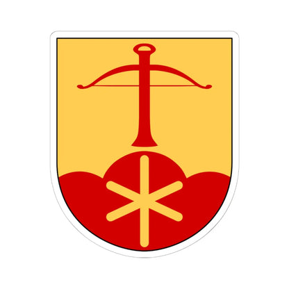 Högby församling vapen (Sweden) (Coat of Arms) STICKER Vinyl Kiss-Cut Decal - The Sticker Space