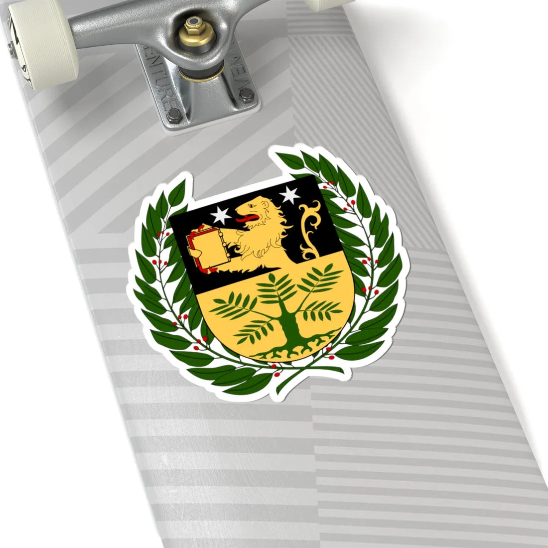 Högskolan i Skövde vapen (Sweden) (Coat of Arms) STICKER Vinyl Kiss-Cut Decal - The Sticker Space