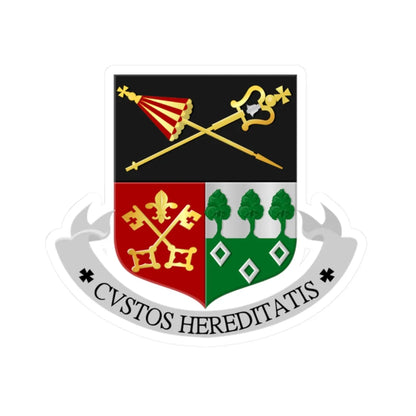 H.H. Agatha en Barbara Oudenbosch wapen (Netherlands) (Coat of Arms) STICKER Vinyl Kiss-Cut Decal 2 Inch White - The Sticker Space