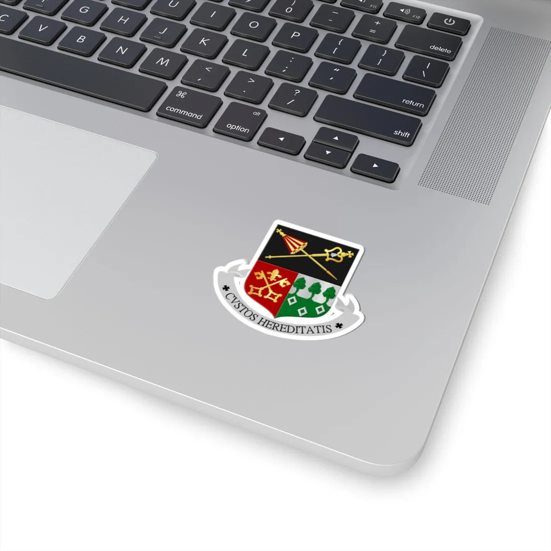 H.H. Agatha en Barbara Oudenbosch wapen (Netherlands) (Coat of Arms) STICKER Vinyl Kiss-Cut Decal - The Sticker Space