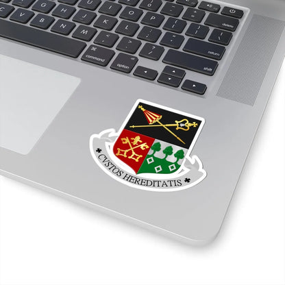 H.H. Agatha en Barbara Oudenbosch wapen (Netherlands) (Coat of Arms) STICKER Vinyl Kiss-Cut Decal - The Sticker Space