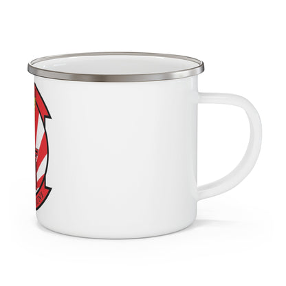 H&HS MCAS Iwakuni (USMC) Enamel Mug-12oz-The Sticker Space