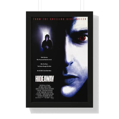 HIDEAWAY 1995 - Framed Movie Poster 16″ x 24″ Black - The Sticker Space