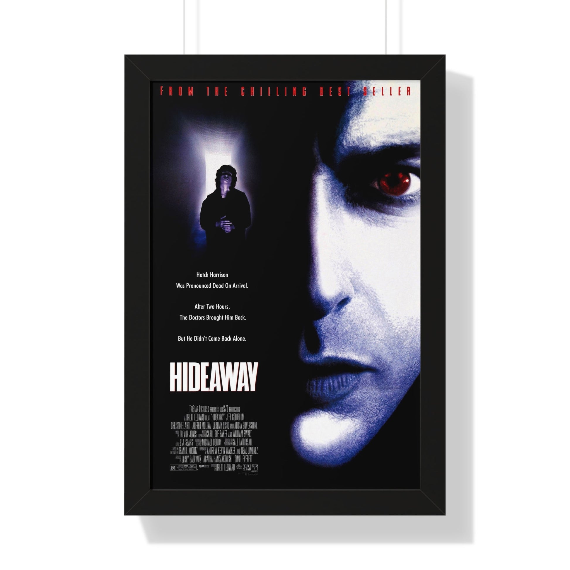 HIDEAWAY 1995 - Framed Movie Poster-16″ x 24″-The Sticker Space