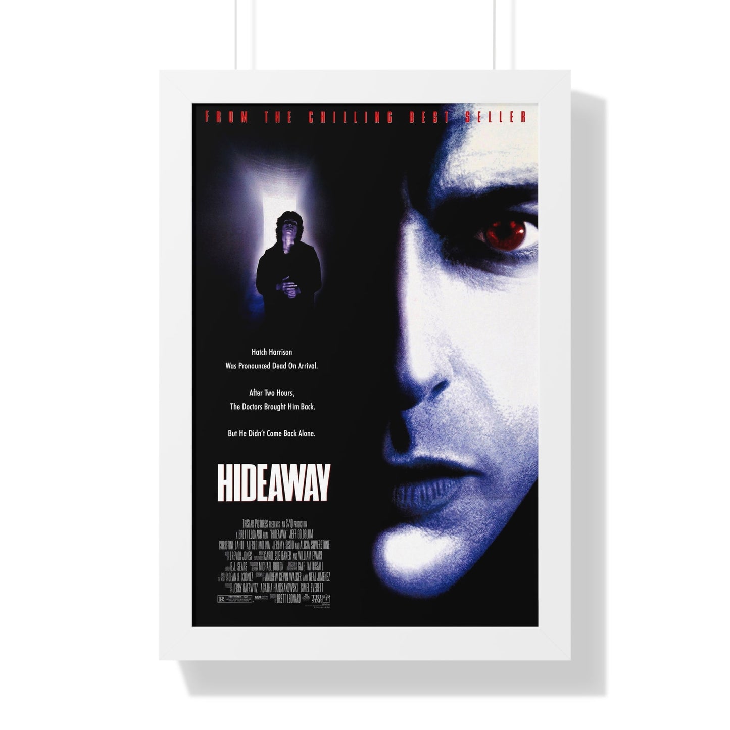 HIDEAWAY 1995 - Framed Movie Poster-16″ x 24″-The Sticker Space