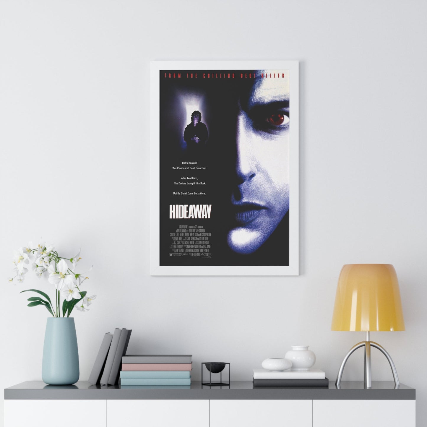 HIDEAWAY 1995 - Framed Movie Poster-The Sticker Space