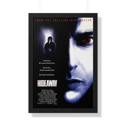 HIDEAWAY 1995 - Framed Movie Poster 20" x 30" Black - The Sticker Space