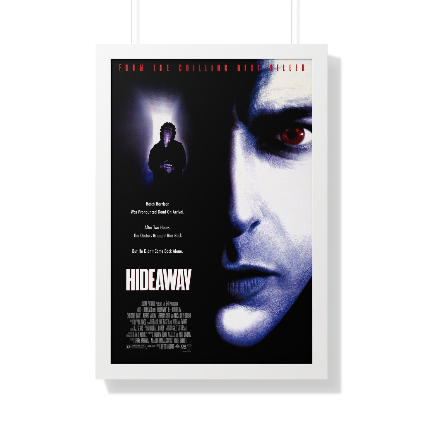 HIDEAWAY 1995 - Framed Movie Poster-20" x 30"-The Sticker Space