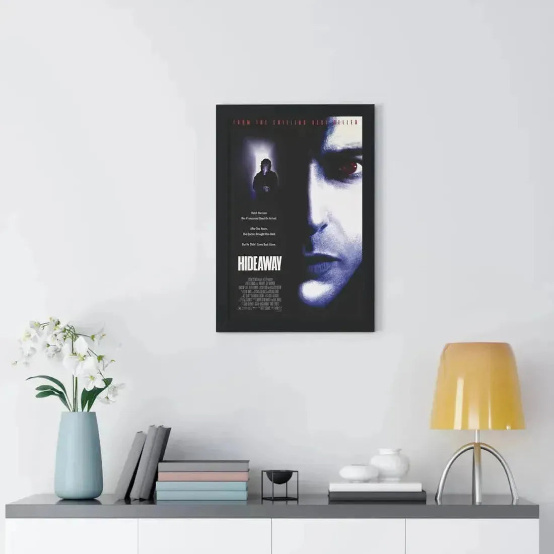 HIDEAWAY 1995 - Framed Movie Poster - The Sticker Space