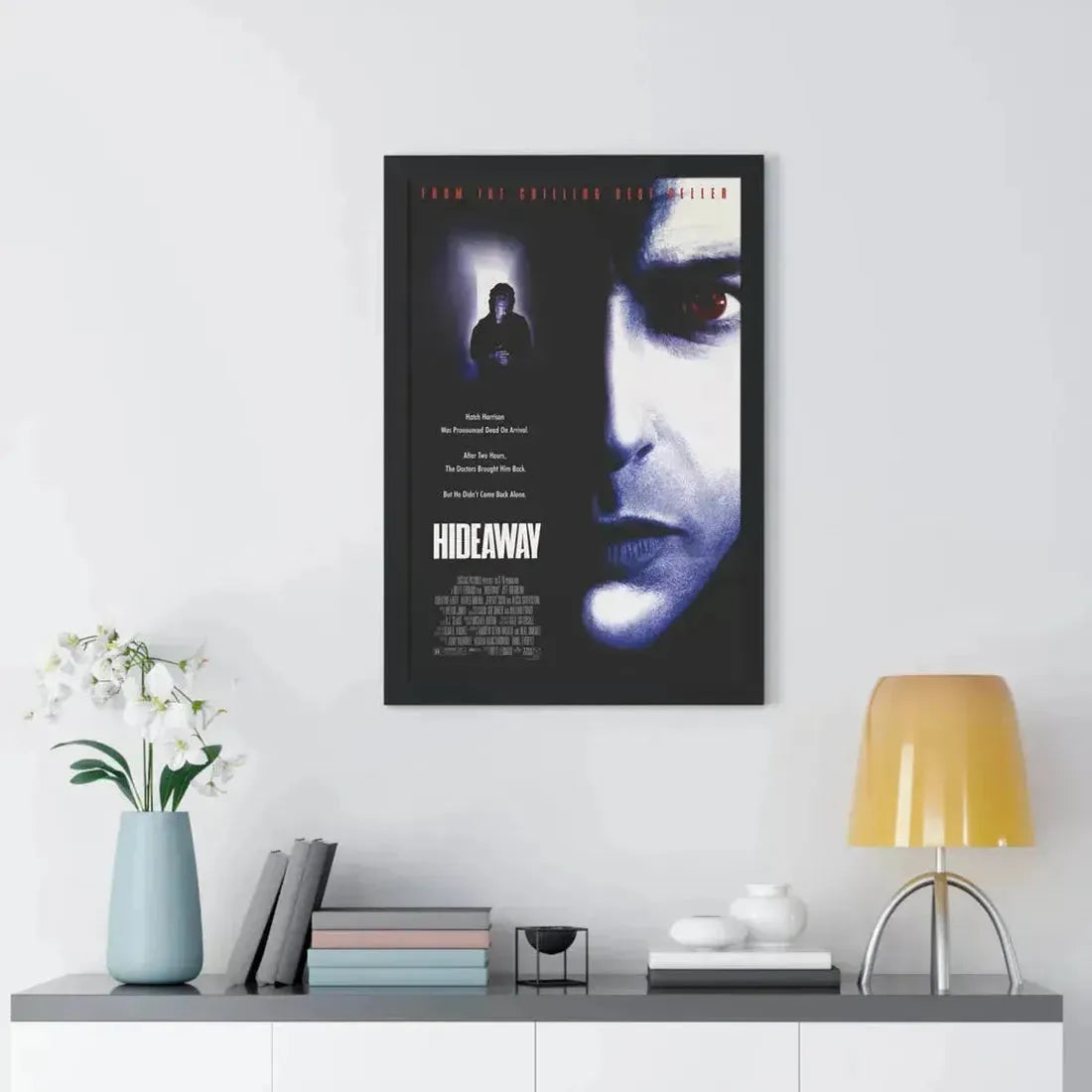 HIDEAWAY 1995 - Framed Movie Poster - The Sticker Space