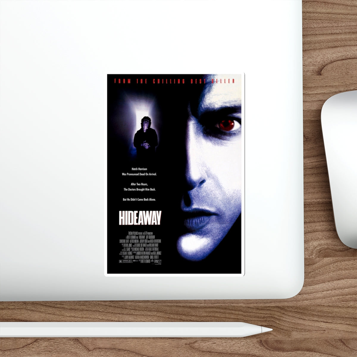 HIDEAWAY 1995 Movie Poster STICKER Vinyl Die-Cut Decal-The Sticker Space