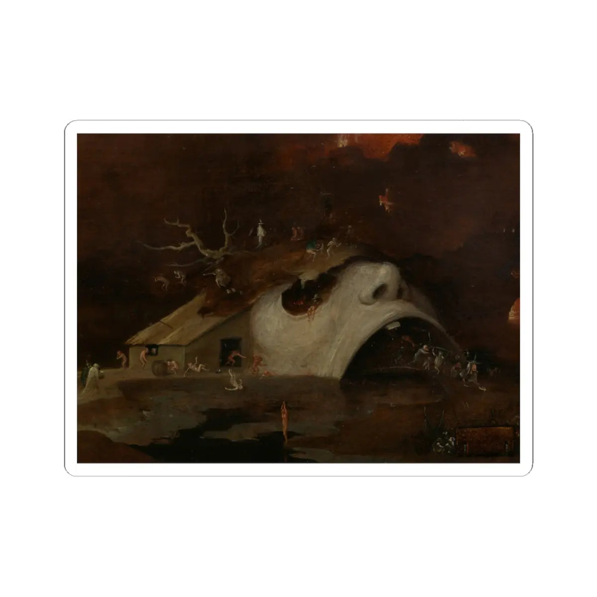 SKU:TSS-STICK-HRNBSC-4X4-2 Sizes:4" × 4" Types:White