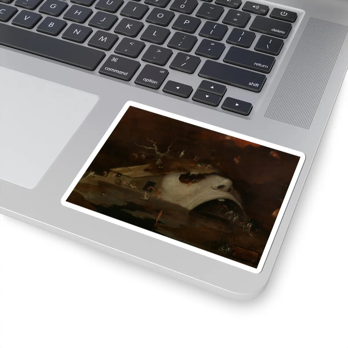 SKU:TSS-STICK-HRNBSC-4X4-2 Sizes:4" × 4" Types:White