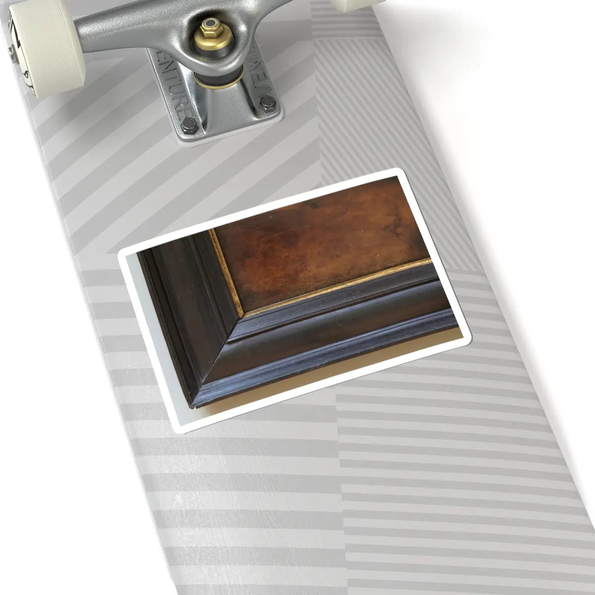 SKU:TSS-STICK-HRNBSC-6X6-5 Sizes:6" × 6" Types:White