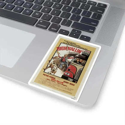 High Ballin' 1978 Movie Poster - STICKER Vinyl Kiss-Cut Decal - The Sticker Space